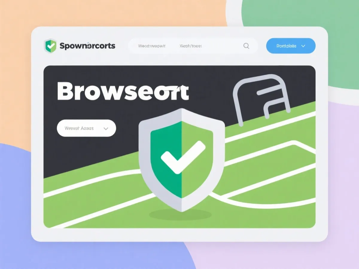 安全识别网页入口示意图